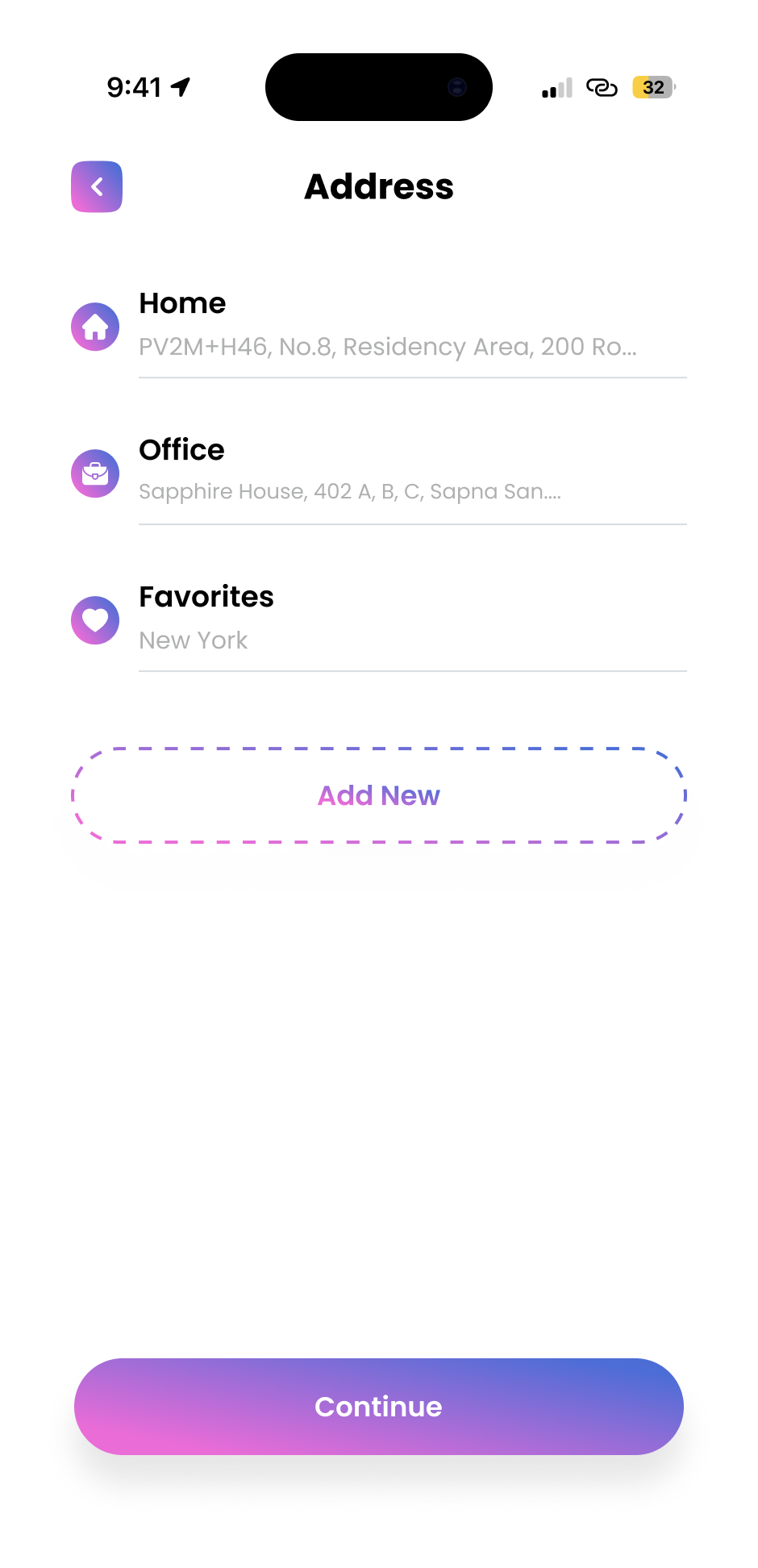 Carte interactive affichant les commerces partenaires
